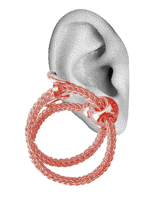 boucle d'oreille nodi modulable 1