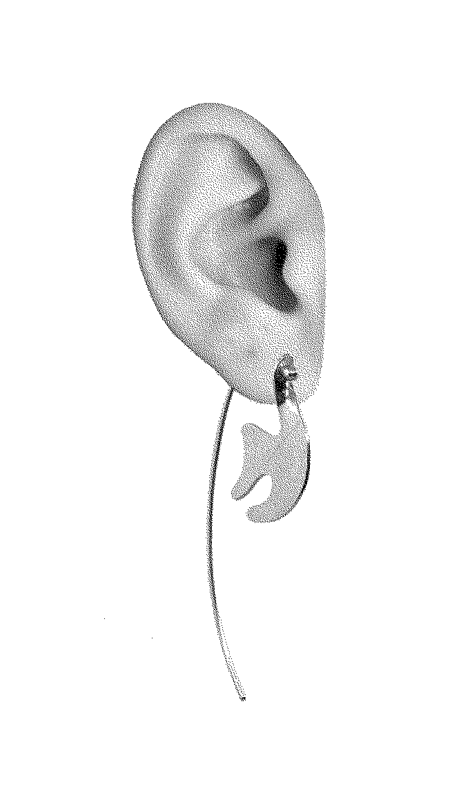 boucles d'oreilles weapons portées en argent upcyclé